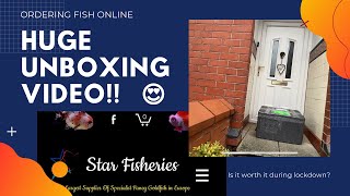 Star Fisheries - Unboxing Video \& Review - Ordering Fish Online