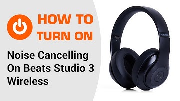 How To Turn On Noise Cancelling On Beats Studio 3 Wireless