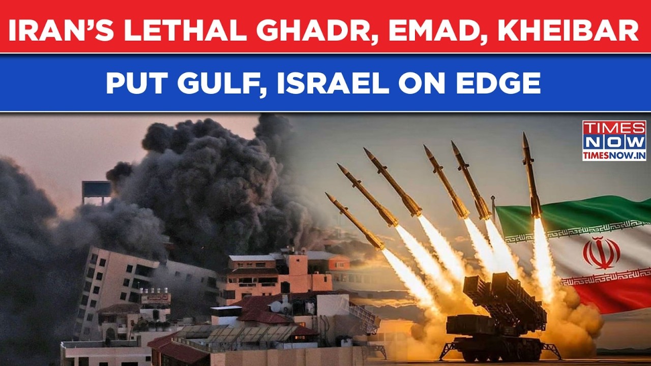 Iran Monsters GHADR, EMAD, KHEIBAR Breathe Fire, Put Gulf, Israel On Edge| IRGC Missiles On Tel Aviv