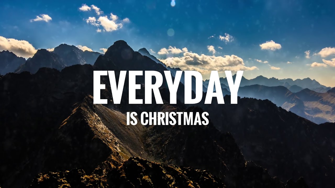 Sia - Everyday Is Christmas (Lyrics) - YouTube