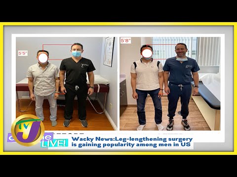 Wacky News: Leg-lengthening Surgery is Gaining Popularly among men in US | TVJ Daytime Live