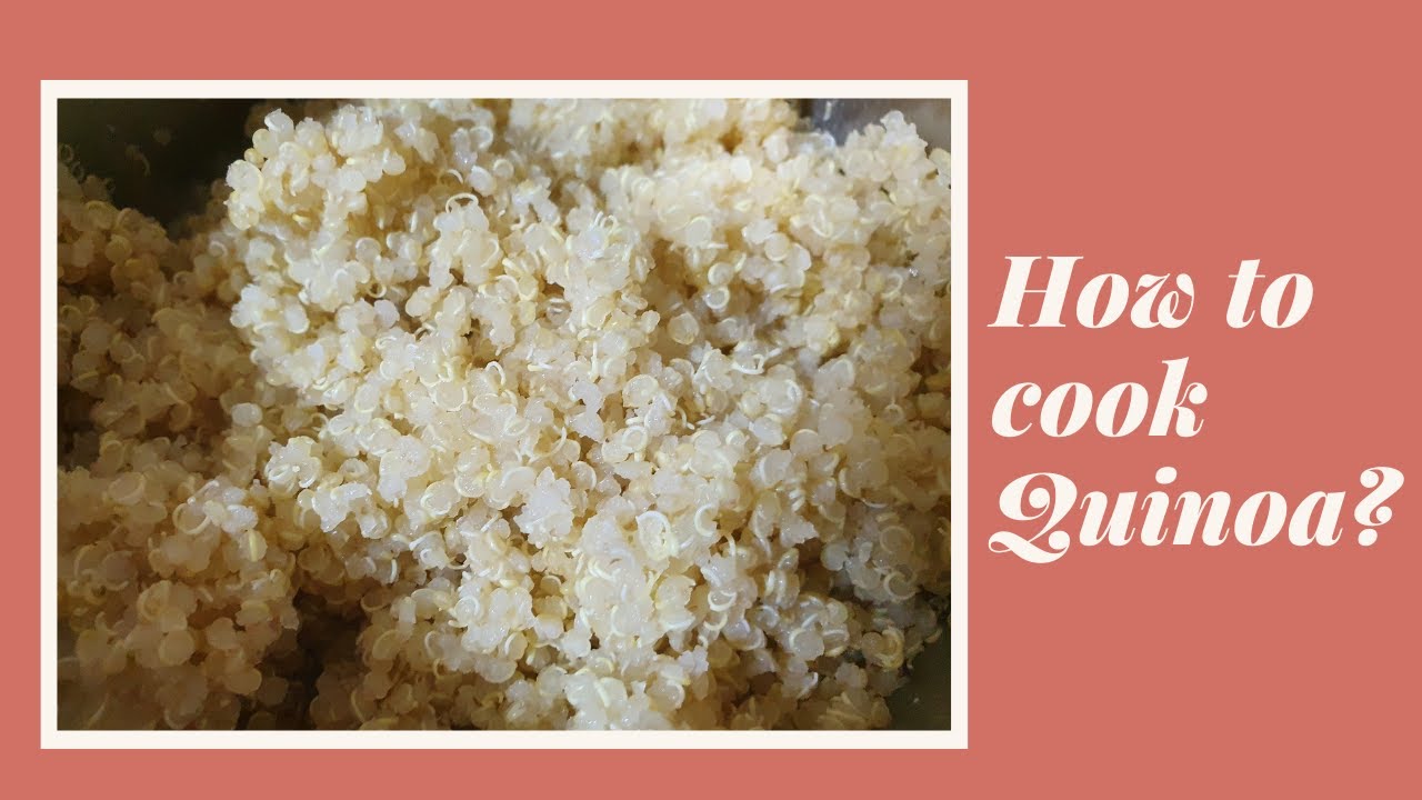 How to cook perfect fluffy Quinoa Quick and Easy method to cook