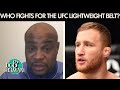 What should the UFC do with the lightweight title? | DC & Helwani | ESPN MMA