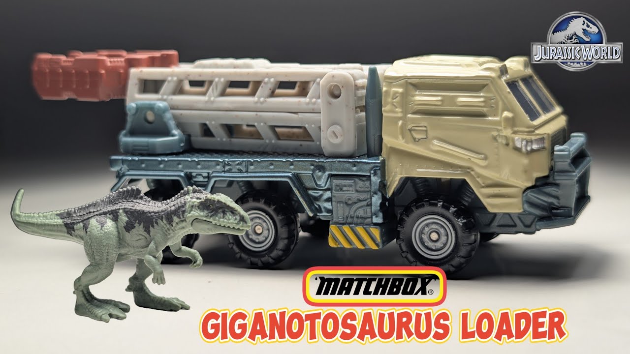 Загрузчик гигантозавра Matchbox - МИР ЮРСКОГО ПЕРИОДА: ВОЗРОЖДЕНИЕ