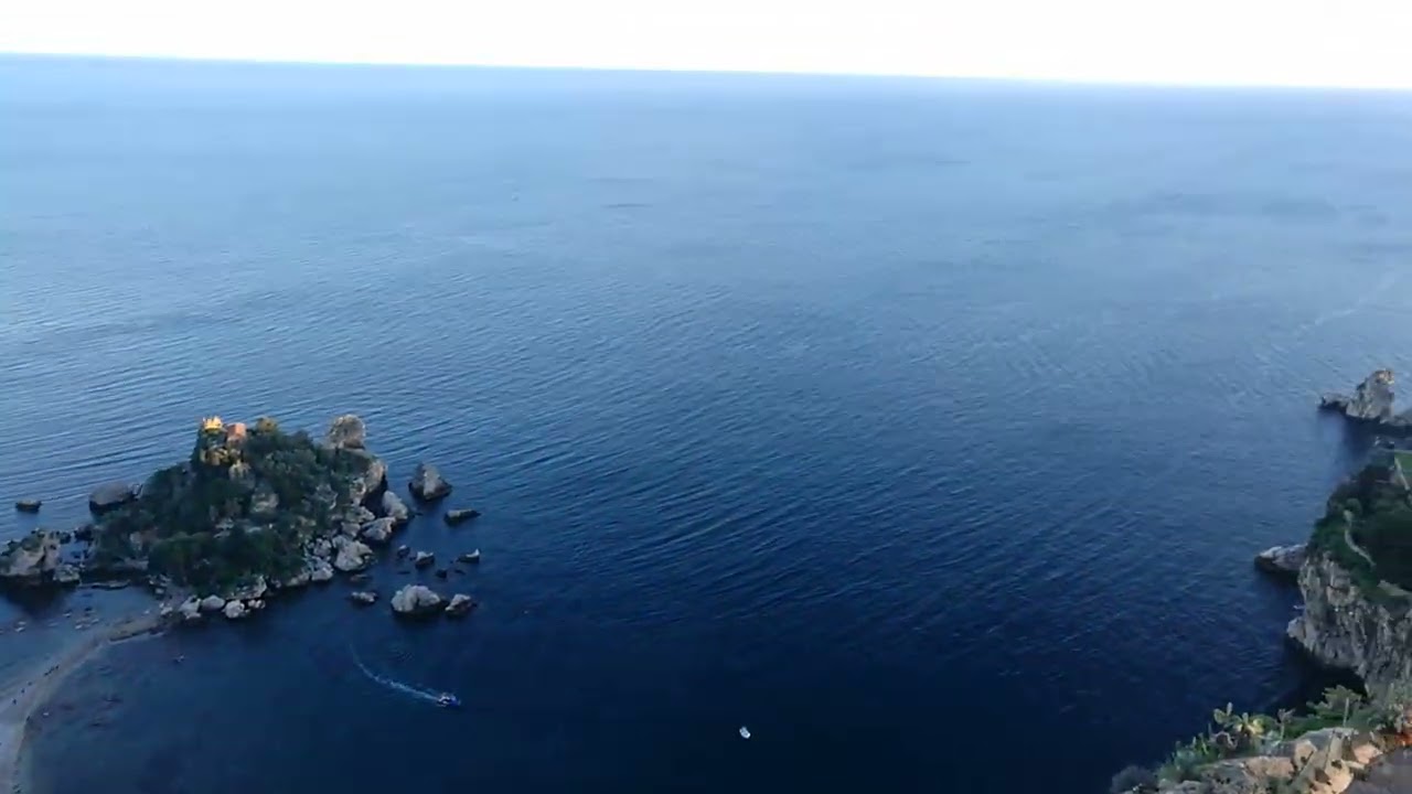 20181229 stunning sunset seaside volcano view in Taormina, Italy pt.1