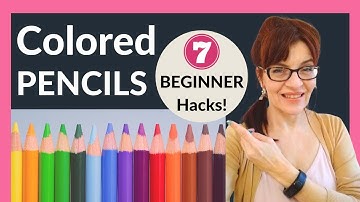 Colored Pencil Tutorial For Beginners (7 EASY hacks!)