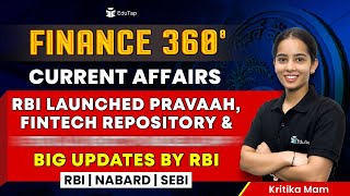 Finance Current Affairs RBI NABARD SEBI Preparation | Current Affairs MCQs | Finance 360 by EduTap