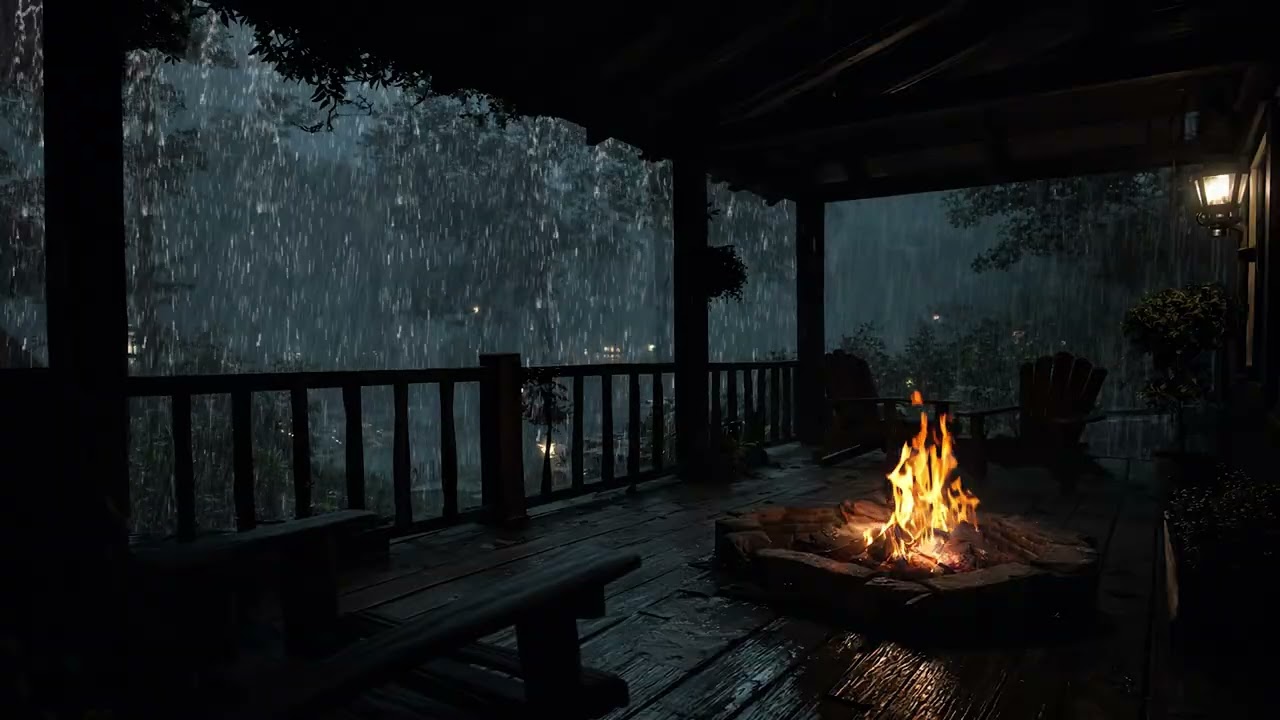 Quiet Rainfall for Deep Sleep 🌙 | Night Rain Sounds for Better Rest