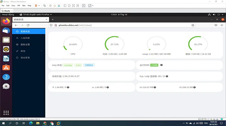 [REVIEW] Lấy wifi gia đình tạo V2ray VPN trên máy ảo ubuntu như VPS tại nhà - VPS VPN V2ray, X-ui