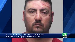 Man suspected of killing 3 people in DUI crash is in U.S. illegally