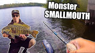 Fishing The CLEAREST LAKE In Wisconsin For Smallmouth Bass -- Minocqua Send Ep. 7