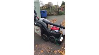 Billy Goat Leaf Collector Demo for Shropshire Farm shop