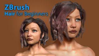 ZBrush | 015 | FiberMesh Hair for Beginners