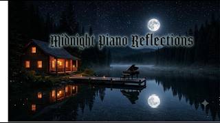 Midnight Piano Reflections | Dark Instrumental for Sleep & Focus | 1 Hour