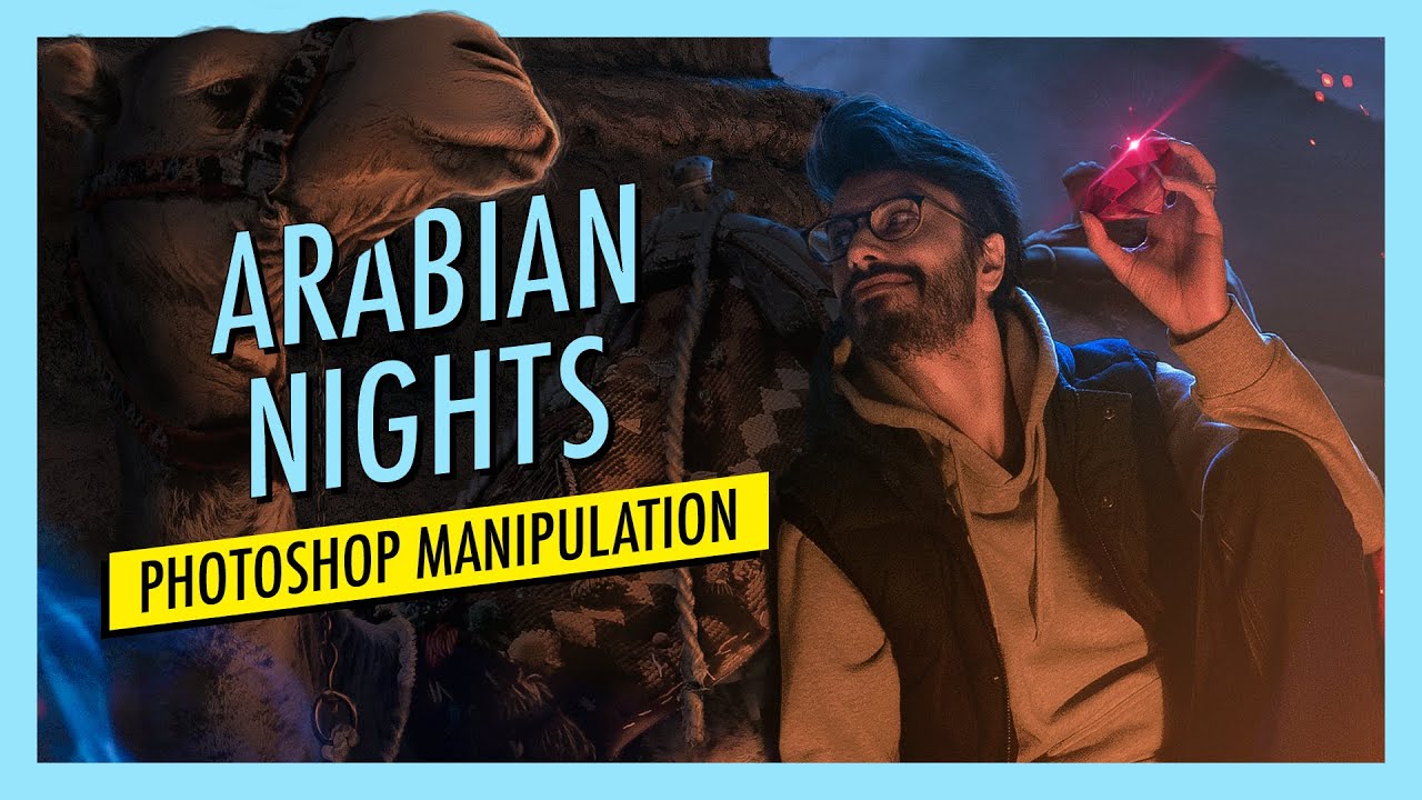 Манипуляции в Photoshop - "Арабские ночи" - ДИСНЕЙ АЛАДДИН ВДОХНОВЛЯЕТ СКОРОСТЬ