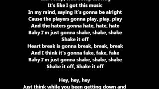 Video thumbnail of ""Shake It Off " Taylor Swift -with lyrics / con testo Driver"