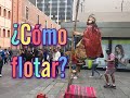 Estatua humana  en  Lima Perú