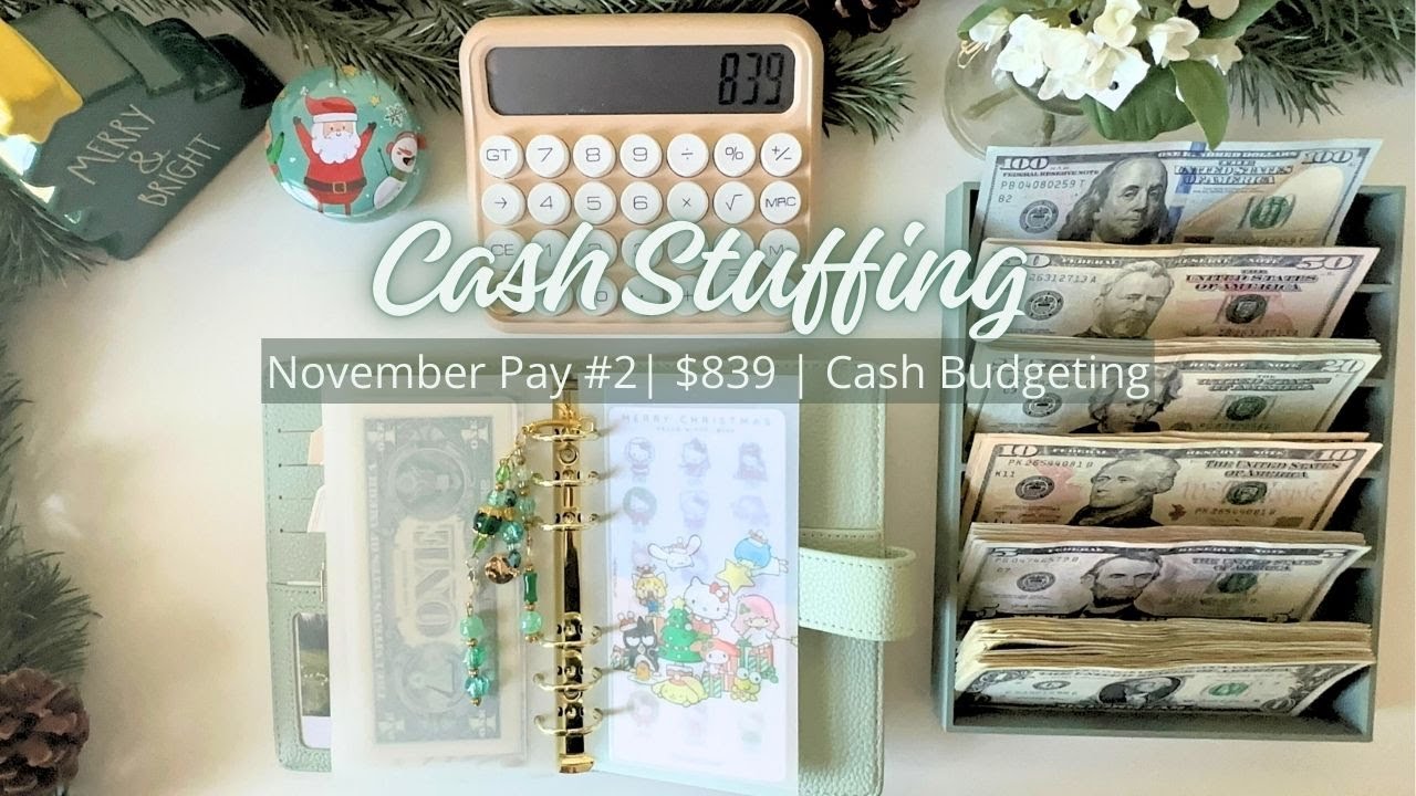 Внесение наличных средств: 839 долларов | Выплата за ноябрь №2 | Система планирования денежных ср...