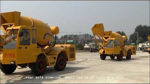 The same function as Fiori and Carmix-self loading mixer truck