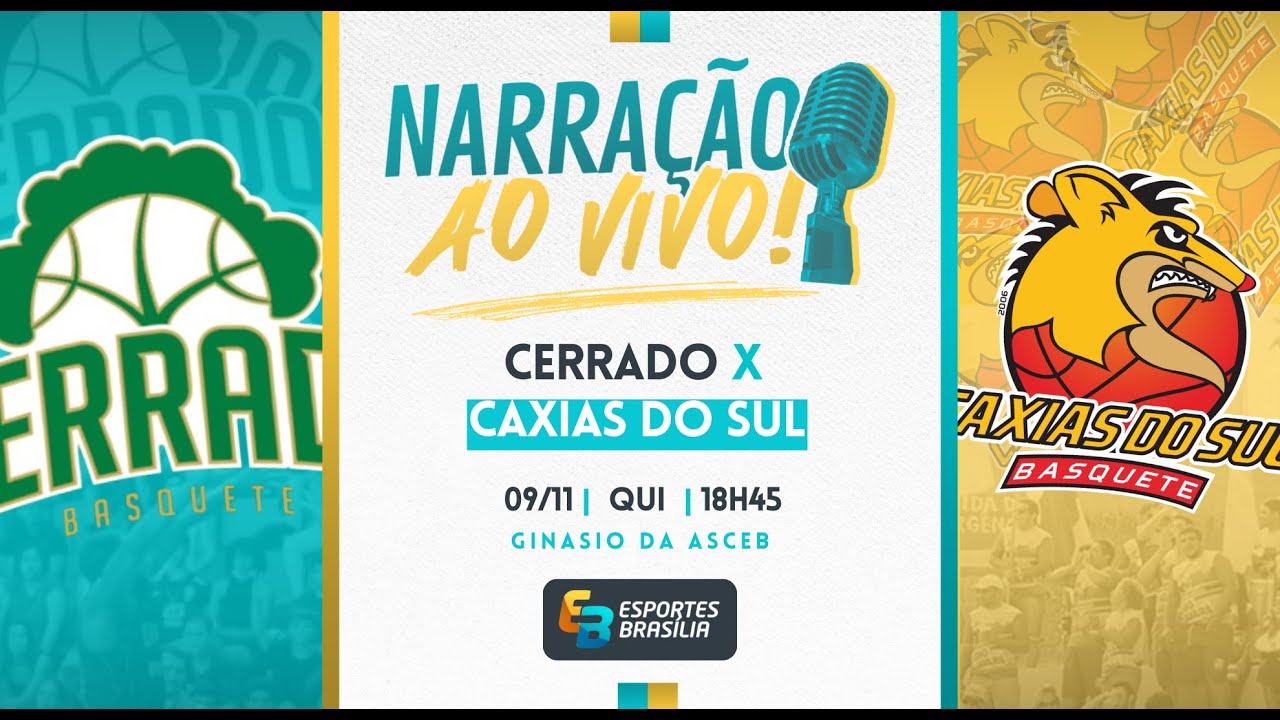 Com duas prorrogações, Cerrado perde para o Caxias, pelo NBB