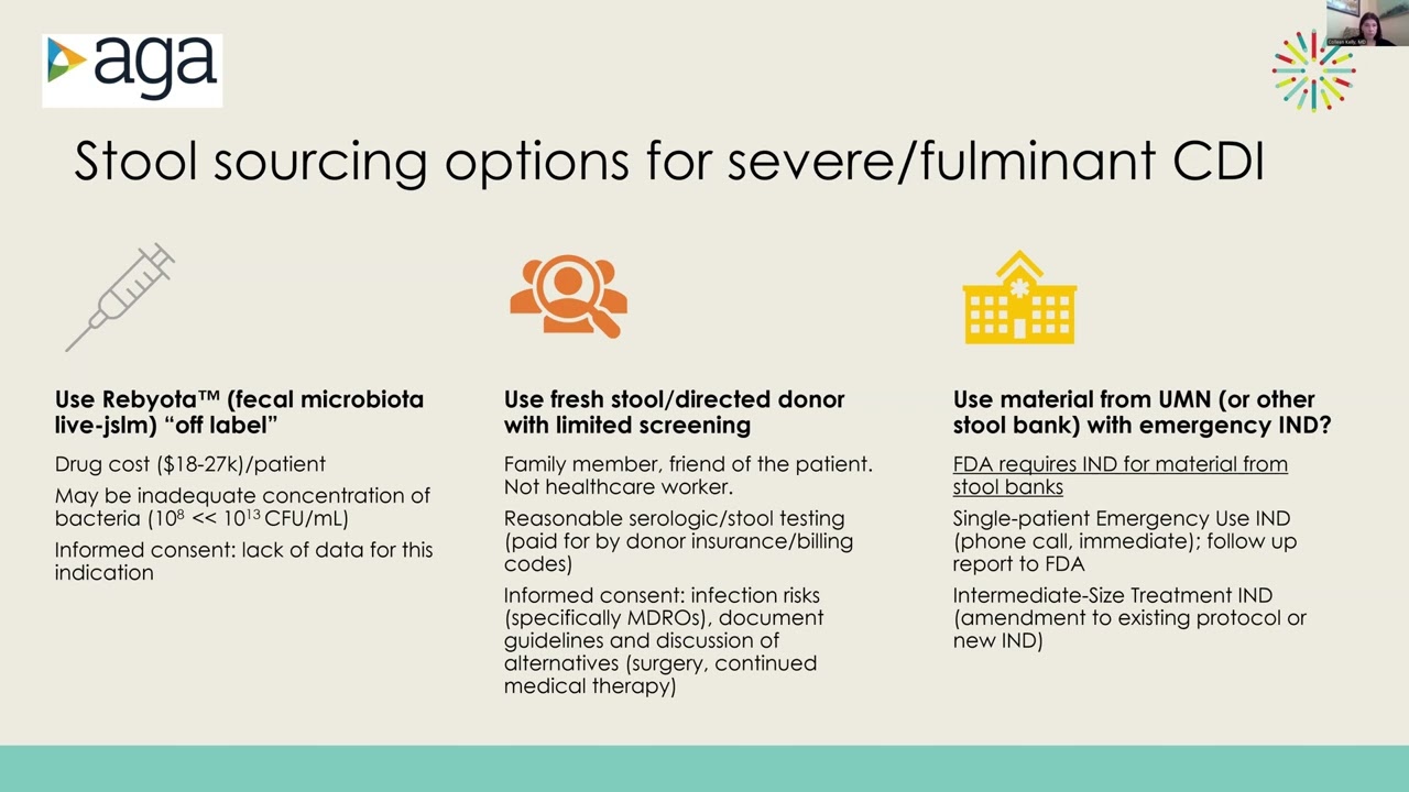 OpenBiome AGA Colleen Kelly Webinar Feb 2025
