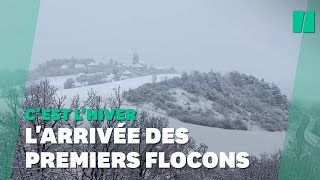 Les premières neiges de l'hiver 2021 sont tombées