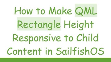 How to Make QML Rectangle Height Responsive to Child Content in SailfishOS