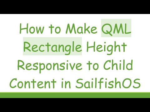 How to Make QML Rectangle Height Responsive to Child Content in SailfishOS