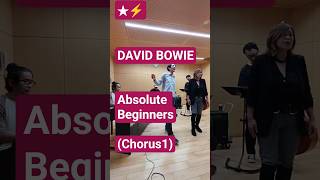 ★⚡️DAVID BOWIE/Absolute Beginners (Chorus1) #cover #deepcut #piano #doublebass #kajon #chorus
