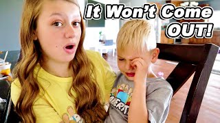 Its Stuck In His Eye