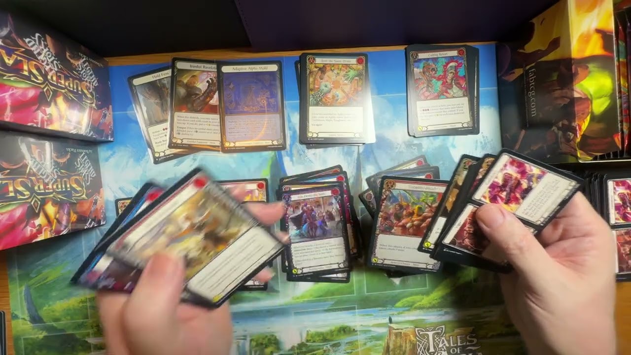 Flesh And Blood Tcg Super Slam Booster Case #10 opening 