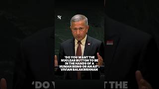 Full ‘Do you want the nuclear button to be in the hands of a human being or an AI’: Vivian Balakrishnan Guide