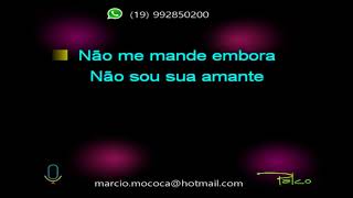 Companhia do Calypso   Homem safado - Karaokê