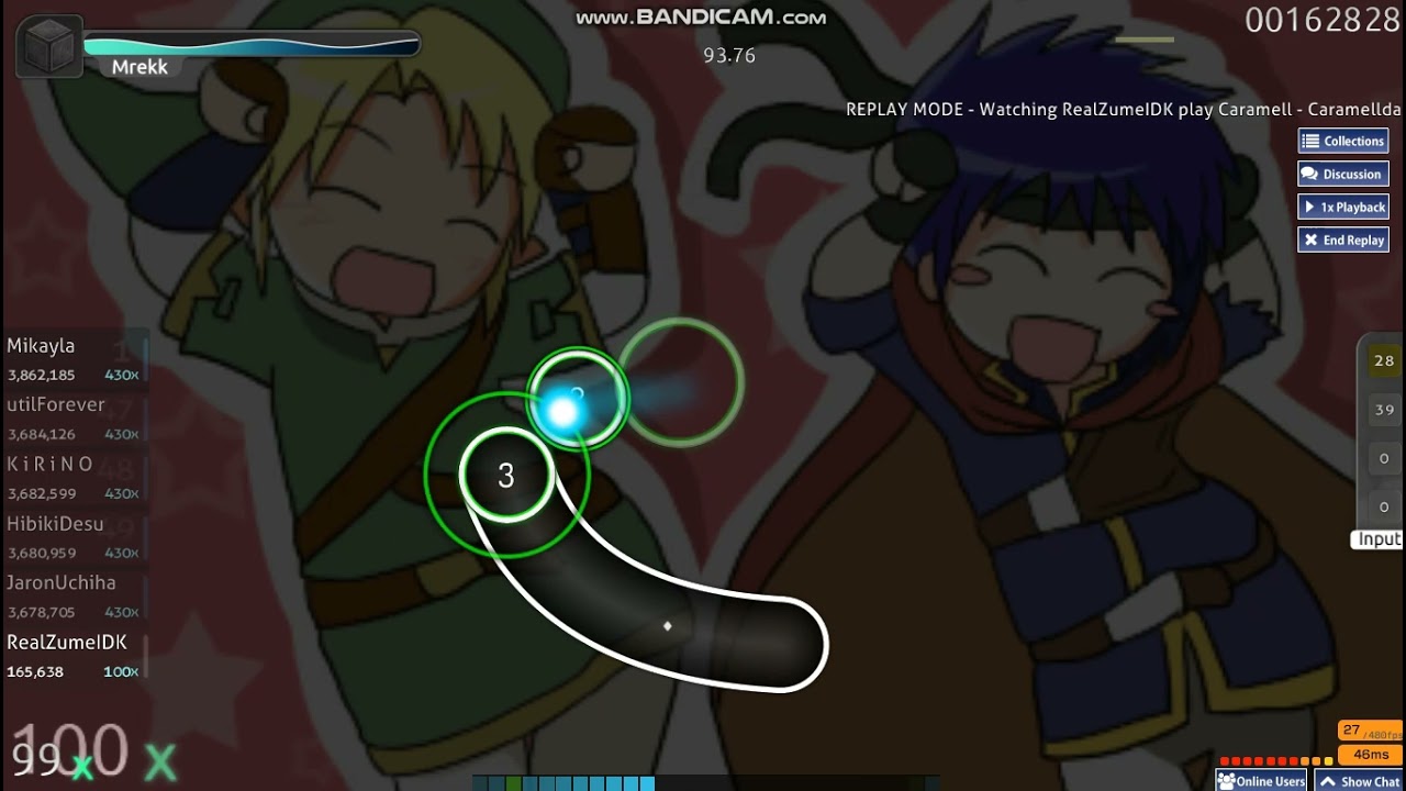 Noob plays CaramellDansen (osu!) YouTube