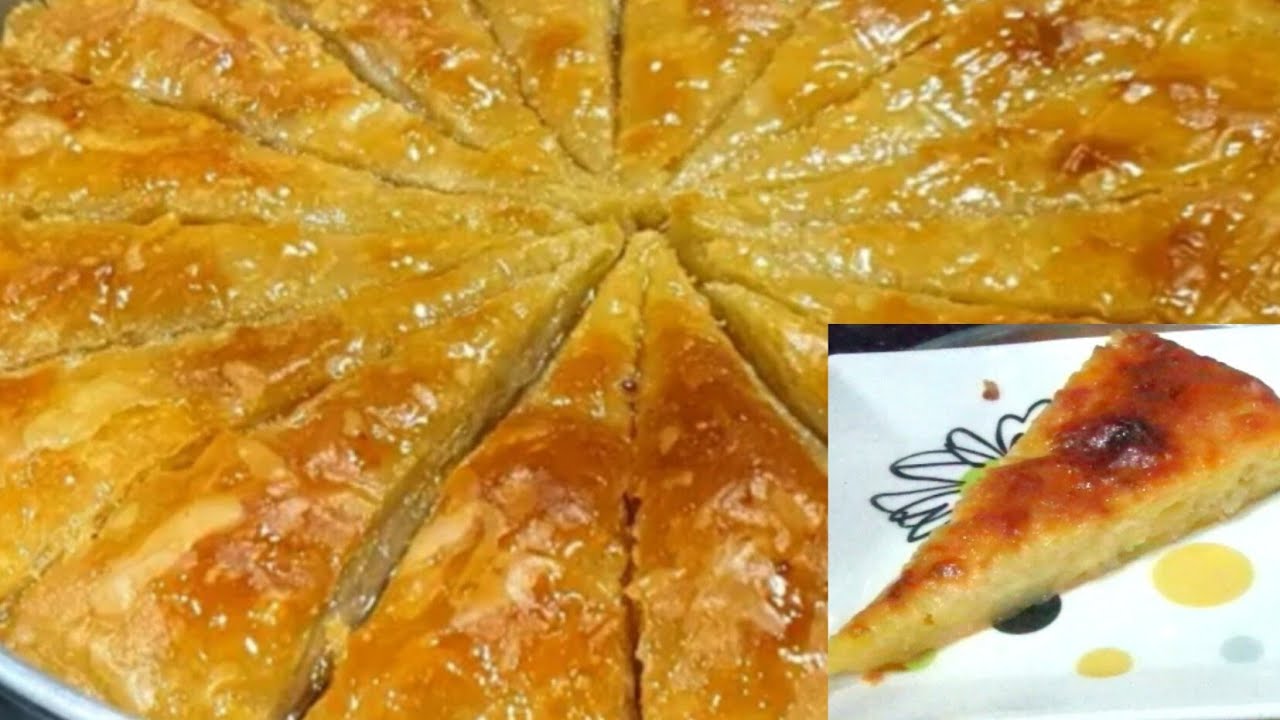 احلى تحليه؛ فطير بدون عجن ولا فرد ولا تخمير ولا تضيع وقت يالا بسرعه قومي اعملي