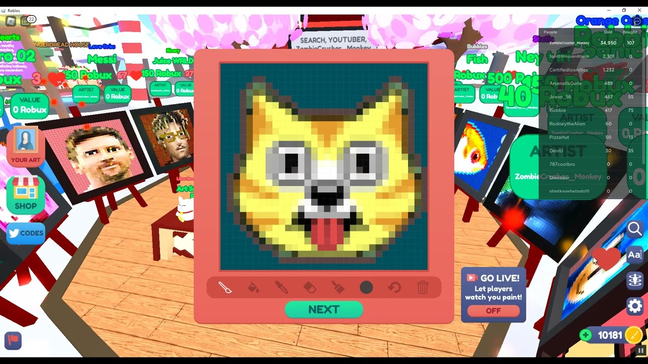 How To Draw Cat Head In ROBLOX STARVING ARTISTS YouTube 