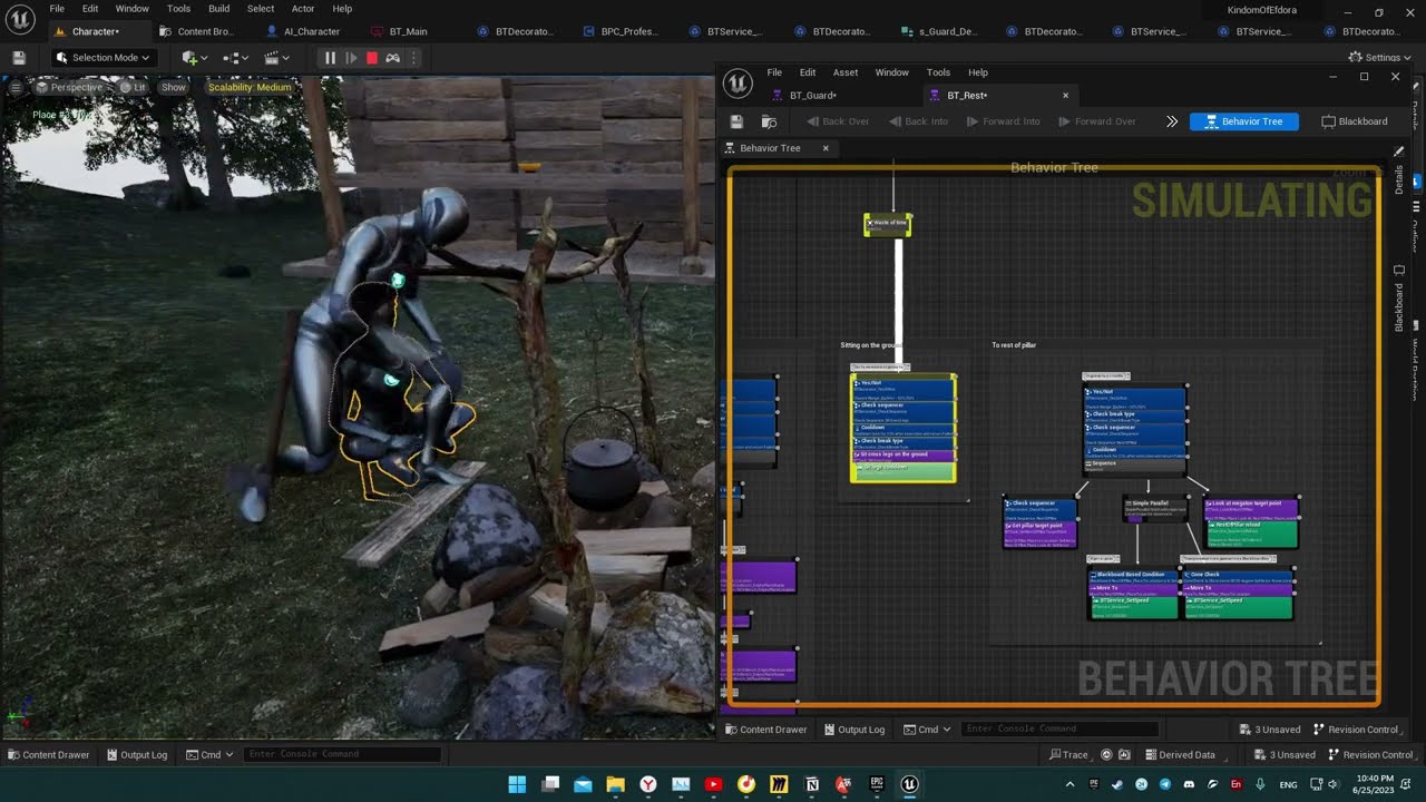 GameDevCut: Разработка профессии стражника