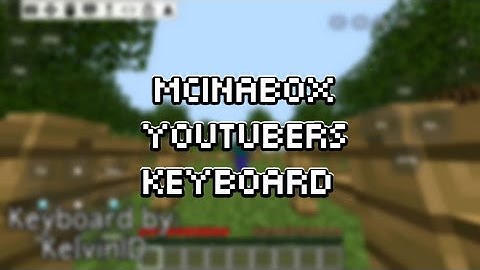 MCinabox Youtubers Keyboards!
