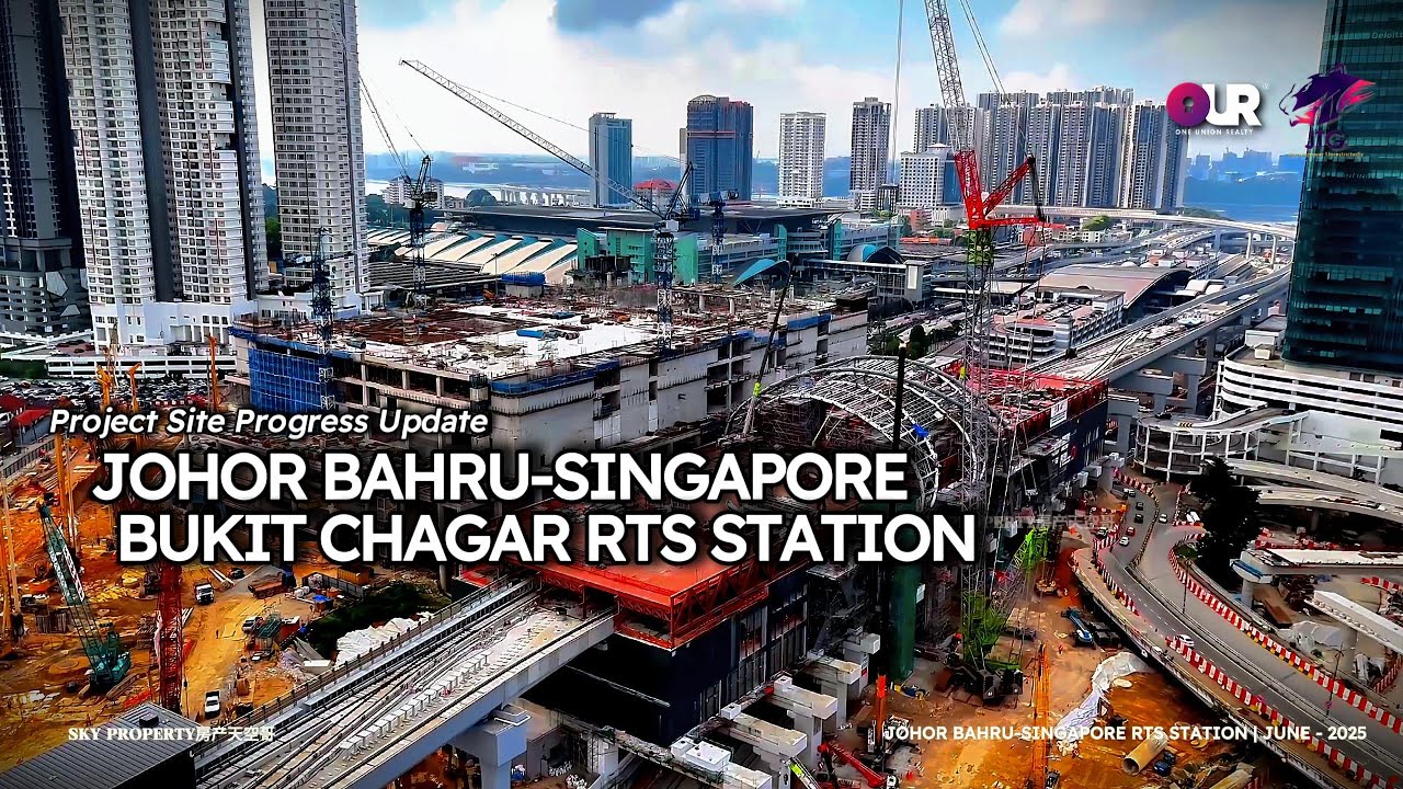You Won't Believe The Progress At Bukit Chagar RTS Station Link! (June 2025) ⁨@SkyGan_Property
