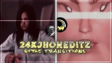 24KJHONEDITZ style transitions TUTORIAL "PT1" | Alight Motion TUTORIAL (+Preset)