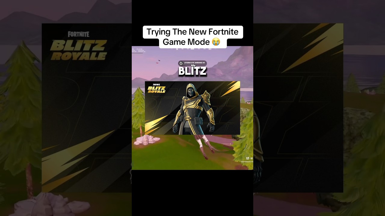 I Tried The New Fortnite Game Mode 😳