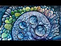 #113 INTUITIVE ACRYLIC POUR inspirational fluid art