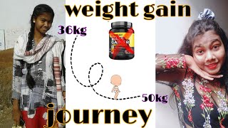 My Weight Gain Journey ( Going from 36kg to 50kg) How I gained 13KG✨ #weightgainjourney