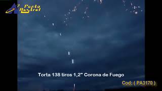 Torta Corona De Fuego 138 Tiros Video Nuevo Pa3171