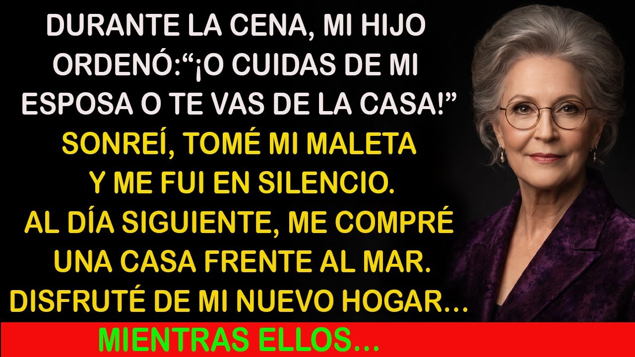 Me Echó de Mi Propia Casa… y Mi Silencio Fue la Mejor Venganza