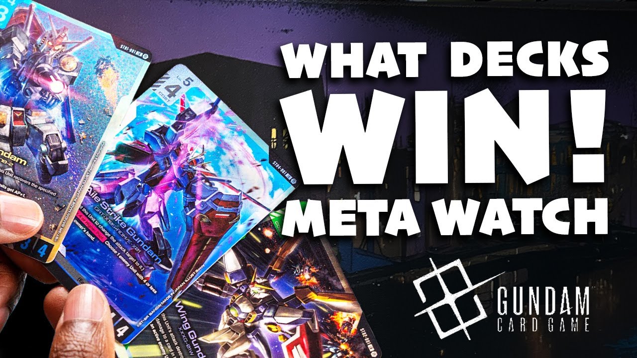 Мета-отчет по карточной игре Gundam!