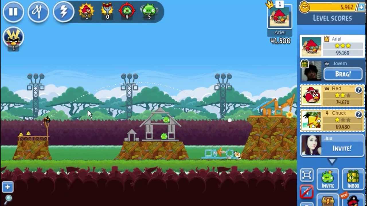 Angry Birds Friends Weekly Tournament - Week 78 Level 1 (102,140) No Power-Ups