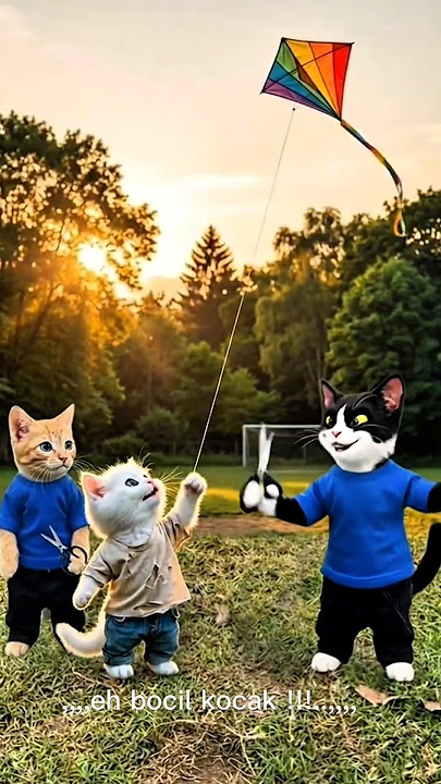 Layanganku   #funnyshorts #funnycats