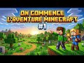 Live Minecraft chill on Commence l'aventure !!