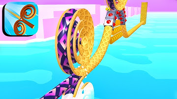 Spiral Rider ​- All Levels Gameplay Android,ios (Levels 143-144)